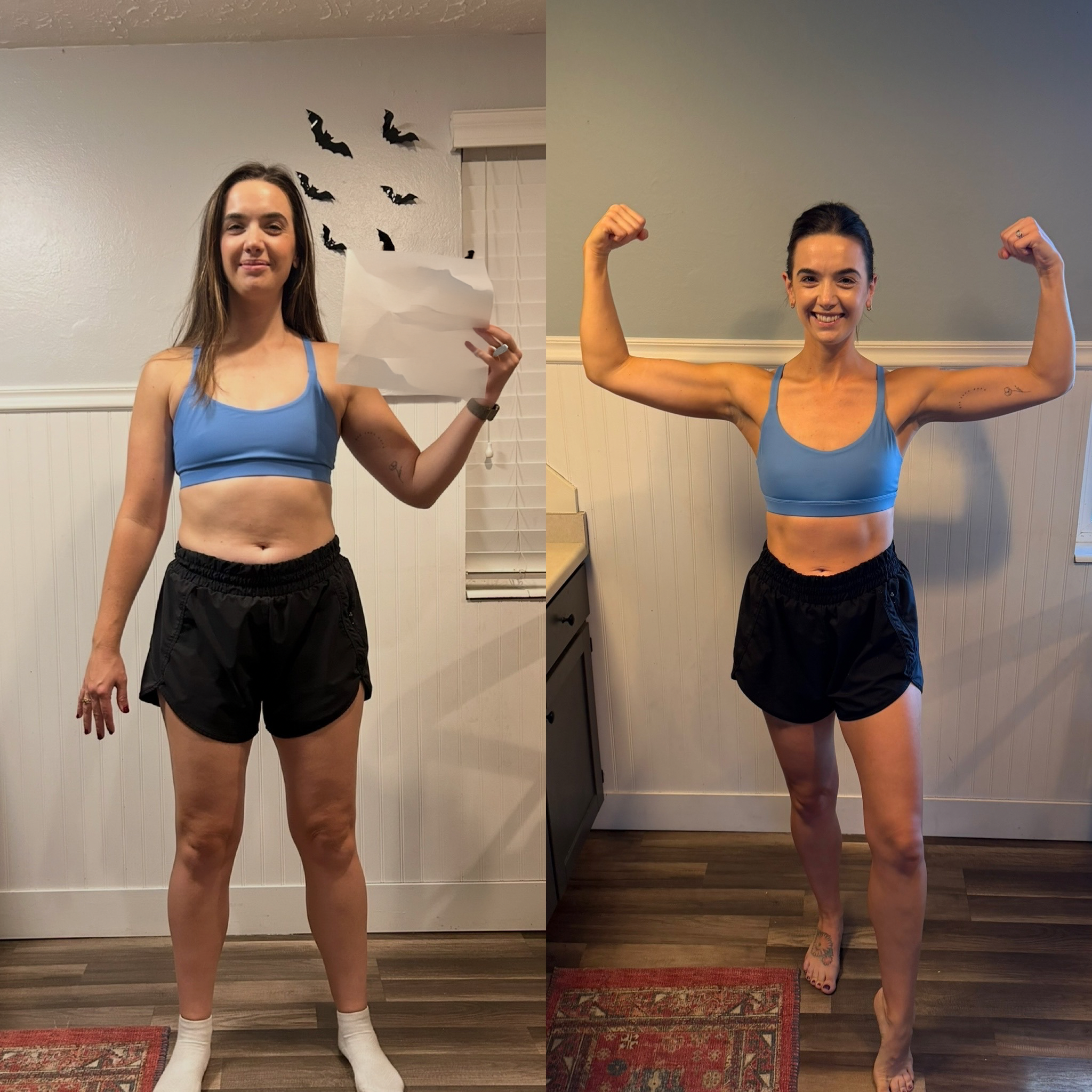 Before and after photo